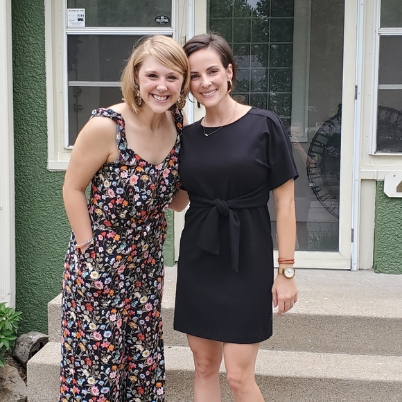 Express T Shirt Dress (Black) - Picture 2 of 2